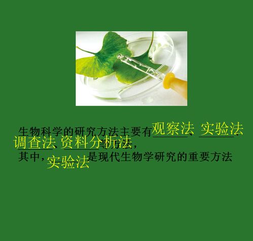 生物科學(xué)觀察的基本方法有哪些