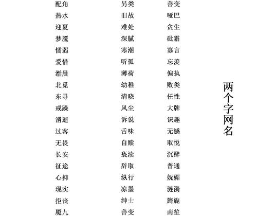 古詩(shī)句八字網(wǎng)名