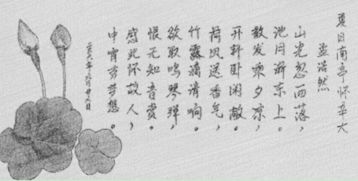 關(guān)于夏天的風(fēng)的詩(shī)句古詩(shī)