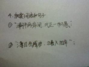 詩(shī)句,詞語(yǔ),有哪些,于海