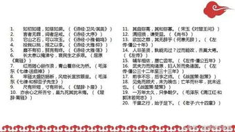 中考常考語(yǔ)文古詩(shī)句和課文