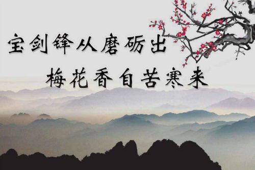 寫(xiě)關(guān)于遇到挫折詩(shī)句