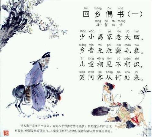 回鄉偶書(shū)古詩(shī)詩(shī)句意思