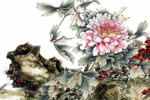 古詩(shī),詩(shī)句,牡丹,菊花