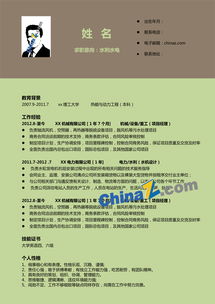 造價(jià)專(zhuān)業(yè)簡(jiǎn)歷范文()