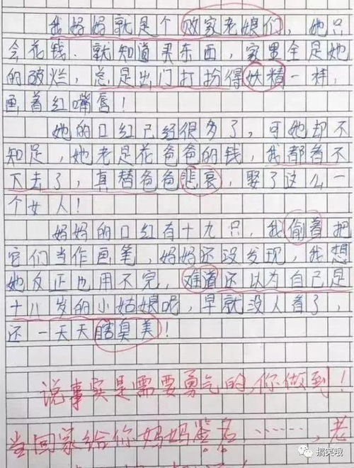 我的媽媽作文開頭一句