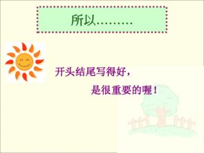 作文課件開(kāi)頭的寫(xiě)法