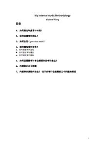 內部審計報告(內部審計報告)
