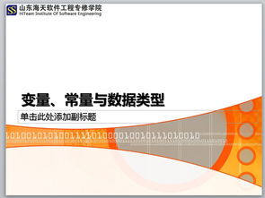 C語(yǔ)言數(shù)據(jù)與常量課件PPT模板(c語(yǔ)言入門(mén)ppt課件)