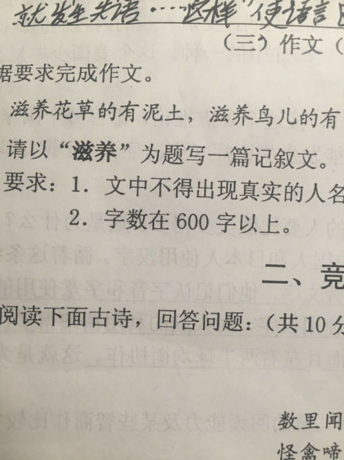 作文,堅守,開(kāi)頭,初中