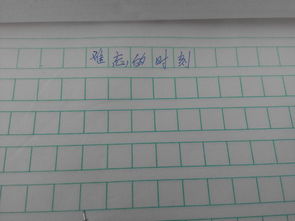 那一段難忘的時(shí)光作文開頭