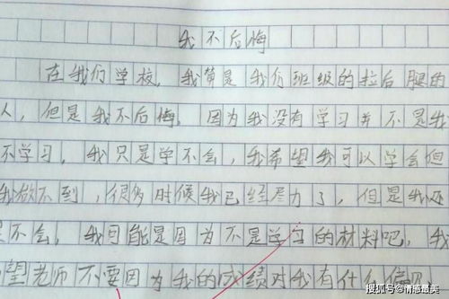 我的一次遺憾作文開(kāi)頭結尾