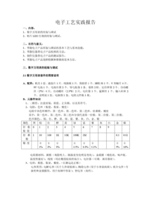 電子工藝實(shí)驗報告(電子工藝實(shí)習實(shí)驗報告心得)