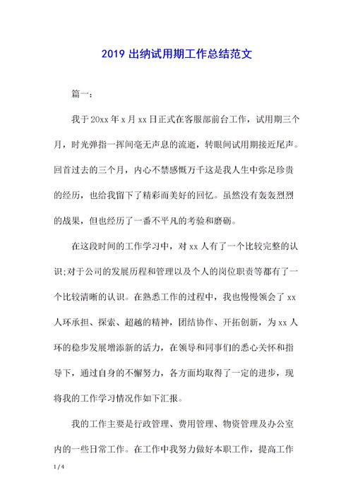 會(huì )計試用期個(gè)人總結范文(會(huì )計試用期個(gè)人總結)