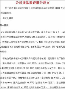 公司調研報告范文(公司調研報告范文)