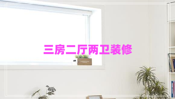 三房二廳兩衛裝修