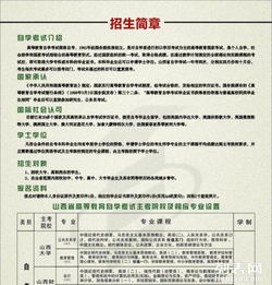 山西太原自考本科報名