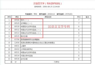 自考漢語(yǔ)言本科加考科目