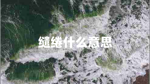 繾綣什么意思