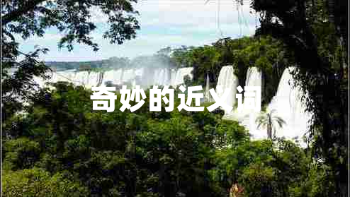 奇妙的近義詞