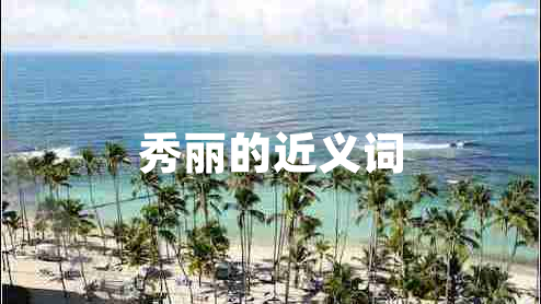 秀麗的近義詞