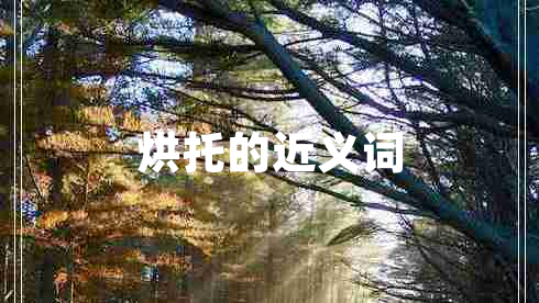 烘托的近義詞