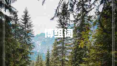 博組詞