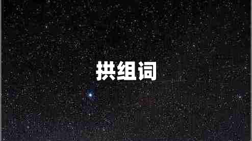 拱組詞