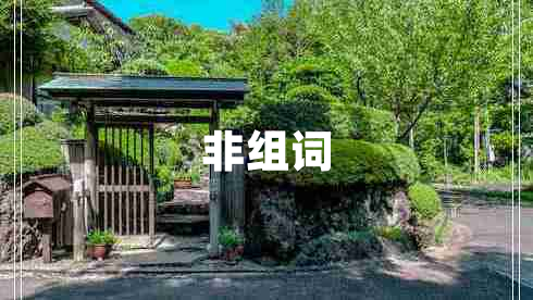 非組詞