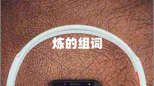 煉的組詞