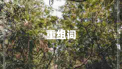 重組詞