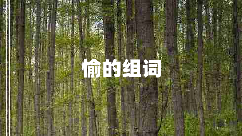 愉的組詞