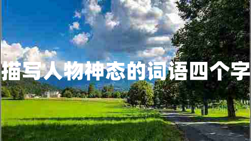 描寫(xiě)人物神態(tài)的詞語(yǔ)四個(gè)字