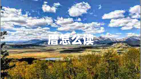 厝怎么讀