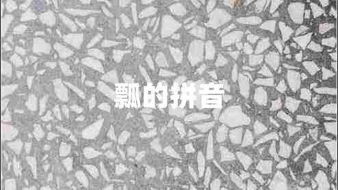 瓢的拼音