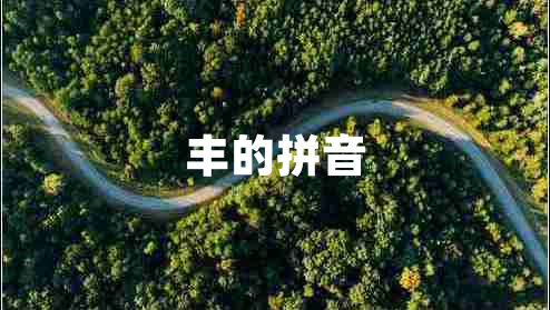 豐的拼音