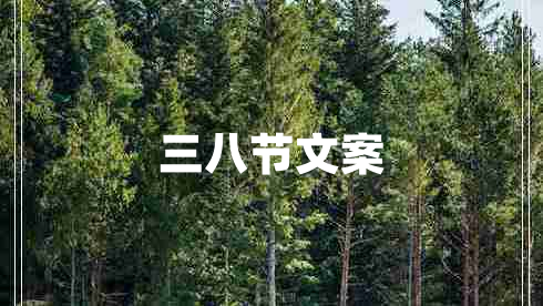 三八節文案
