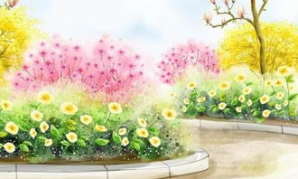 作文,花壇,贊美,校園
