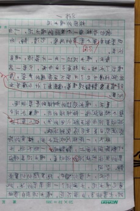 作文,校園