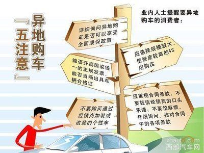 外省購車(chē)需要注意事項,購車(chē)流程及注意事項,購車(chē)合同注意事項