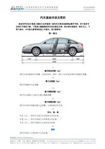 汽車(chē)基礎知識術(shù)語(yǔ)