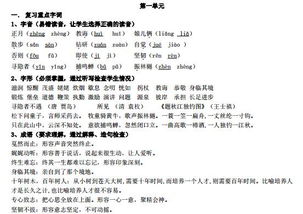 小學(xué)五級語(yǔ)文上冊基礎知識答案是