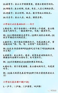 小學(xué)語(yǔ)文基礎知識集錦樊大蝦