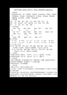 小學(xué)二上語(yǔ)文基礎知識