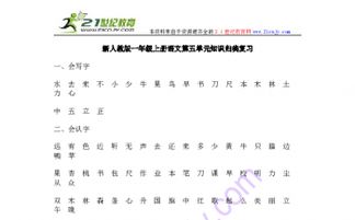 人教版五下語(yǔ)文基礎知識歸類(lèi)