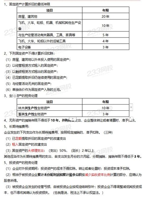 涉稅基礎財會(huì )理論知識