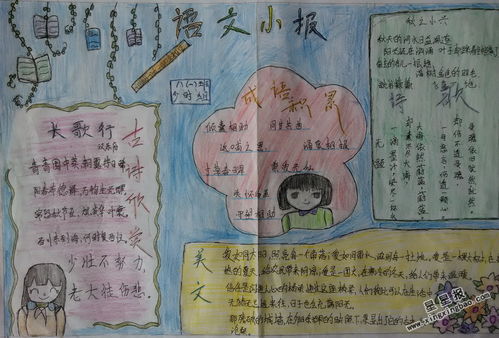 基礎知識,高中語(yǔ)文,手抄報