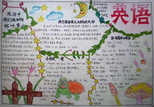 三級基礎知識手抄報