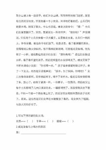 五級上冊基礎知識專(zhuān)項訓練