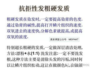 染發(fā)基礎(chǔ)理論知識(shí)初級(jí)